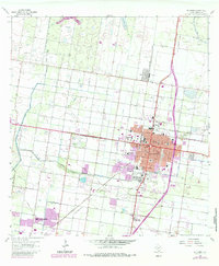 Edinburg 1963 topographic map thumbnail