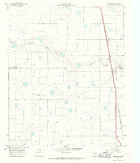 Edmonson NE 1965 topographic map thumbnail