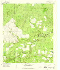Edwards Branch 1958 topographic map thumbnail