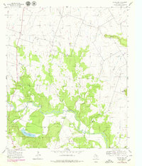 Eidson Lake 1956 topographic map thumbnail