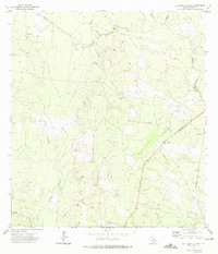El Chapote Creek 1972 topographic map thumbnail