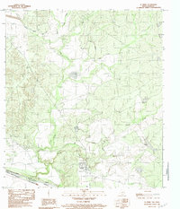 El Indio 1983 topographic map thumbnail