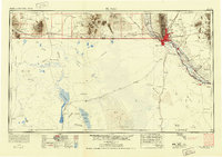 El Paso 1953 topographic map thumbnail