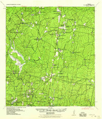 El Sauz 1938 topographic map thumbnail