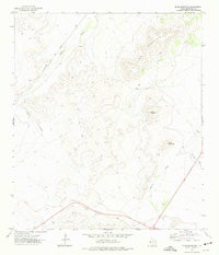 Elam Mountain 1972 topographic map thumbnail