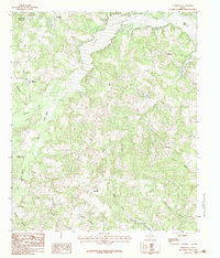 Elderville 1983 topographic map thumbnail