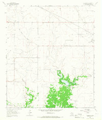 Eldorado SW 1964 topographic map thumbnail