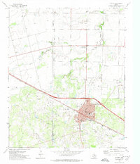 Electra 1972 topographic map thumbnail