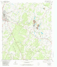 Elgin East 1982 topographic map thumbnail