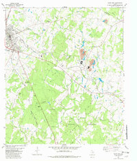 Elgin East 1982 topographic map thumbnail