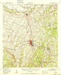 Elgin 1950 topographic map thumbnail