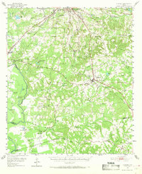 Elkhart 1951 topographic map thumbnail