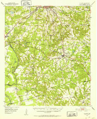 Elkhart 1951 topographic map preview