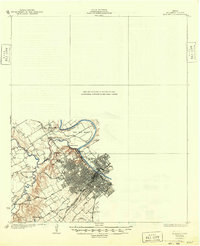 Elm Mott 1931 topographic map thumbnail