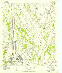 Elm Mott 1957 topographic map thumbnail