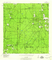 Encantada 1939 topographic map thumbnail