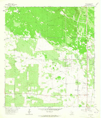 Encino 1963 topographic map thumbnail