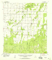 Eola 1957 topographic map preview