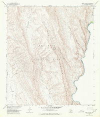 Ernst Valley 1971 topographic map thumbnail