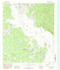 Etoile South 1984 topographic map thumbnail