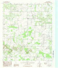Eula 1984 topographic map thumbnail