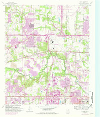 Euless 1959 topographic map preview