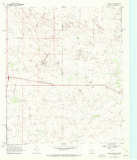 Eunice NE 1969 topographic map thumbnail
