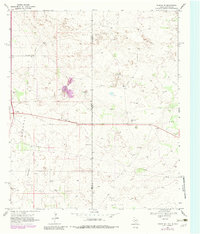 Eunice NE 1969 topographic map thumbnail