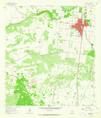 Falfurrias 1963 topographic map thumbnail
