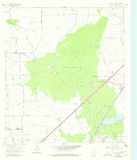 Fannett West 1962 topographic map thumbnail