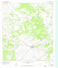 Fayetteville 1958 topographic map thumbnail