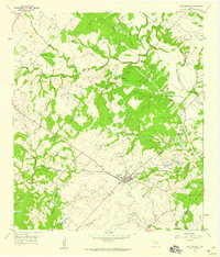 Fayetteville 1958 topographic map thumbnail