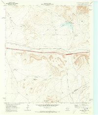 Fencepost Draw 1970 topographic map thumbnail