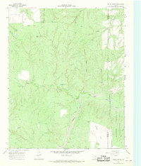 Fields Canyon 1966 topographic map preview