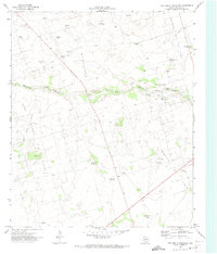 Five Wells Ranch NW 1971 topographic map thumbnail