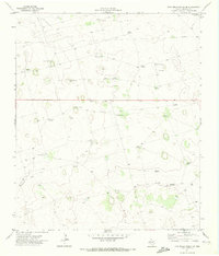 Five Wells Ranch SE 1971 topographic map thumbnail