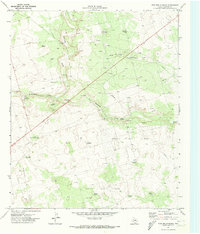 Five Wells Ranch 1971 topographic map thumbnail