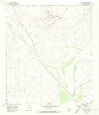 Fivemile Mesa 1970 topographic map thumbnail