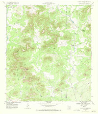 Flatrock Crossing 1969 topographic map thumbnail