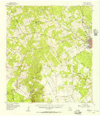Fleming 1954 topographic map preview