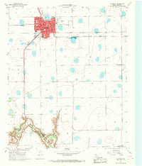 Floydada 1965 topographic map preview