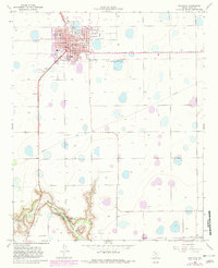Floydada 1965 topographic map thumbnail