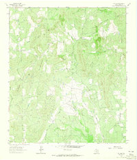 Fly Gap 1962 topographic map thumbnail