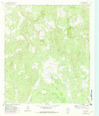 Fly Gap 1962 topographic map thumbnail