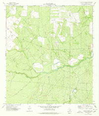 Flying W Ranch 1974 topographic map thumbnail
