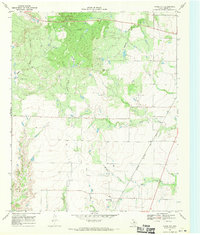 Foard City 1968 topographic map thumbnail