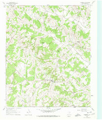 Forestburg 1961 topographic map thumbnail