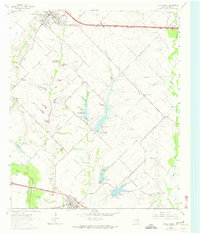 Forney South 1963 topographic map thumbnail