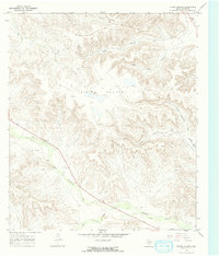 Divide Country 1967 topographic map thumbnail