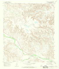 Divide Country 1967 topographic map thumbnail